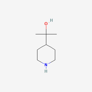 2-(4-Piperidyl)-2-propanol chemical structure (CAS 22990-34-7)