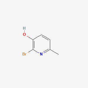 2-Bromo-6-methylpyridin-3-ol chemical structure (CAS 23003-35-2)