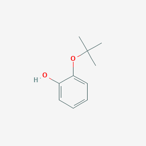 2-(tert-Butoxy)phenol chemical structure (CAS 23010-10-8)