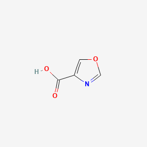 Oxazole-4-carboxylic acid chemical structure (CAS 23012-13-7)