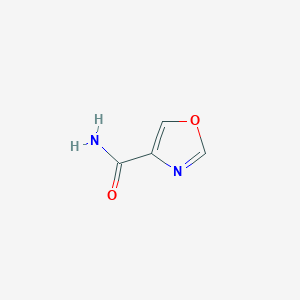 Oxazole-4-carboxamide chemical structure (CAS 23012-15-9)