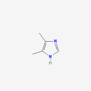 4,5-Dimethylimidazole chemical structure (CAS 2302-39-8)