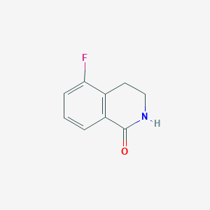 5-Fluoro-3,4-dihydroisoquinolin-1(2H)-one chemical structure (CAS 230301-83-4)