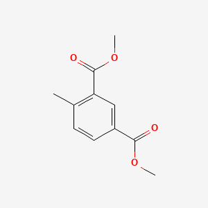 Dimethyl 4-methylisophthalate chemical structure (CAS 23038-61-1)