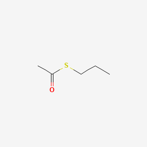 S-Propyl ethanethioate chemical structure (CAS 2307-10-0)