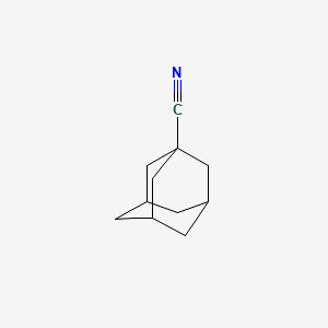 1-Cyanoadamantane chemical structure (CAS 23074-42-2)