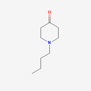 1-Butylpiperidin-4-one chemical structure (CAS 23081-86-9)