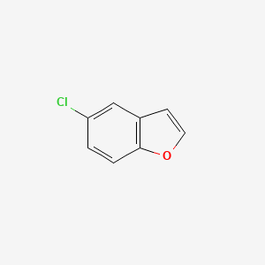 5-Chlorobenzofuran chemical structure (CAS 23145-05-3)