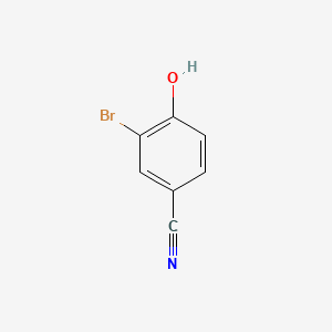 3-Bromo-4-hydroxybenzonitrile chemical structure (CAS 2315-86-8)