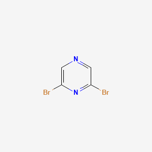 2,6-Dibromopyrazine chemical structure (CAS 23229-25-6)