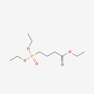Triethyl4-phosphonobutyrate chemical structure (CAS 2327-69-7)
