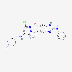 IRE1α kinase-IN-1 chemical structure (CAS 2328097-41-0)
