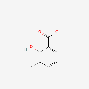 Methyl 2-hydroxy-3-methylbenzoate chemical structure (CAS 23287-26-5)