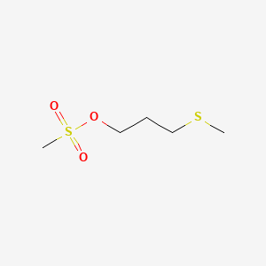 3-(methylthio)propyl (methanesulfonate) chemical structure (CAS 232944-38-6)