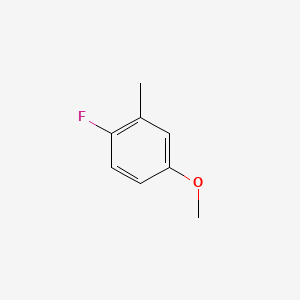 4-Fluoro-3-methylanisole chemical structure (CAS 2338-54-7)