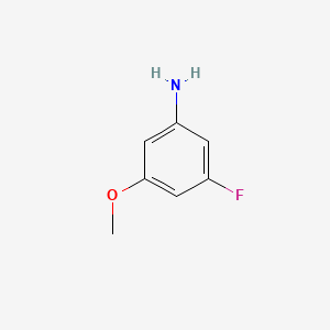 3-Fluoro-5-methoxyaniline chemical structure (CAS 2339-58-4)