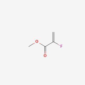 Methyl 2-fluoroacrylate chemical structure (CAS 2343-89-7)