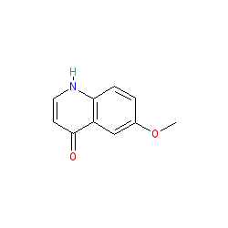 6-Methoxyquinolin-4-ol chemical structure (CAS 23432-39-5)