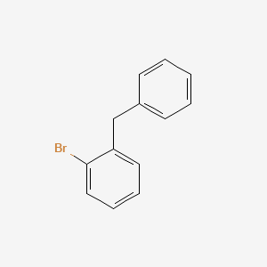 1-Benzyl-2-bromobenzene chemical structure (CAS 23450-18-2)