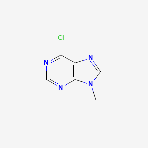 6-Chloro-9-methyl-9H-purine chemical structure (CAS 2346-74-9)
