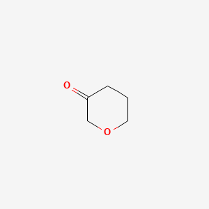 Dihydro-2H-pyran-3(4H)-one chemical structure (CAS 23462-75-1)