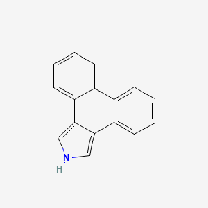 2H-Dibenzo[e,g]isoindole chemical structure (CAS 235-93-8)