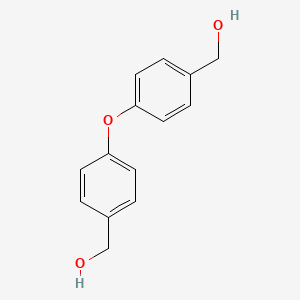(Oxybis(4,1-phenylene))dimethanol chemical structure (CAS 2350-43-8)