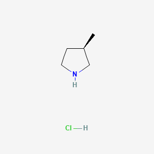 (R)-3-Methylpyrrolidine hydrochloride chemical structure (CAS 235093-98-8)