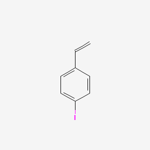4-Iodostyrene chemical structure (CAS 2351-50-0)