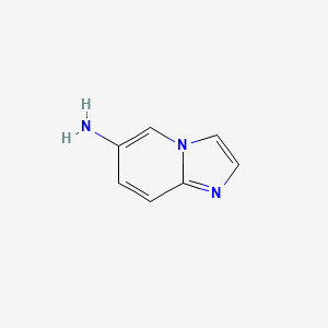 Imidazo[1,2-a]pyridin-6-amine chemical structure (CAS 235106-53-3)