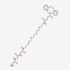 Gly-Gly-Gly-PEG4-DBCO chemical structure (CAS 2353409-80-8)