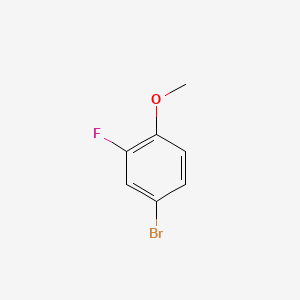 4-Bromo-2-fluoroanisole chemical structure (CAS 2357-52-0)