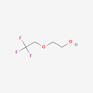 2-(2,2,2-Trifluoroethoxy)ethanol chemical structure (CAS 2358-54-5)