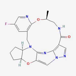 Enbezotinib chemical structure (CAS 2359649-81-1)