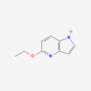 5-Ethoxy-1H-pyrrolo[3,2-b]pyridine chemical structure (CAS 23612-31-9)
