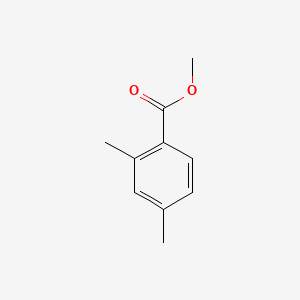 Methyl 2,4-dimethylbenzoate chemical structure (CAS 23617-71-2)