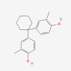 4,4'-(Cyclohexane-1,1-diyl)bis(2-methylphenol) chemical structure (CAS 2362-14-3)
