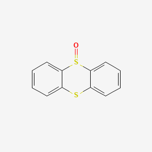 Thianthrene 5-oxide chemical structure (CAS 2362-50-7)