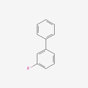 3-Fluoro-1,1'-biphenyl chemical structure (CAS 2367-22-8)