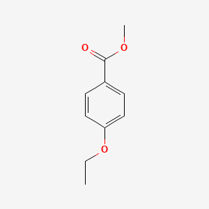 Methyl 4-ethoxybenzoate chemical structure (CAS 23676-08-6)