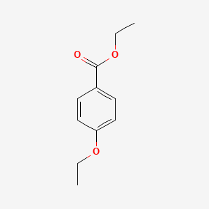 Ethyl 4-ethoxybenzoate chemical structure (CAS 23676-09-7)
