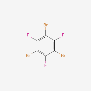 1,3,5-Tribromo-2,4,6-trifluorobenzene chemical structure (CAS 2368-49-2)