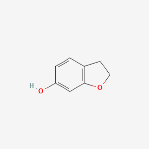 2,3-Dihydrobenzofuran-6-ol chemical structure (CAS 23681-89-2)