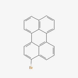 3-Bromoperylene chemical structure (CAS 23683-68-3)