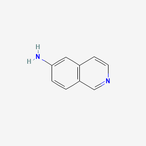 6-Aminoisoquinoline chemical structure (CAS 23687-26-5)