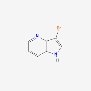 3-Bromo-1H-pyrrolo[3,2-b]pyridine chemical structure (CAS 23688-47-3)