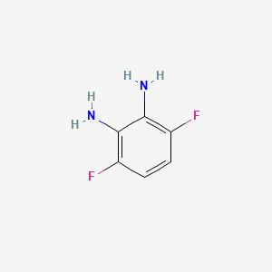 1,2-Diamino-3,6-difluorobenzene chemical structure (CAS 2369-30-4)