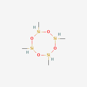 2,4,6,8-Tetramethylcyclotetrasiloxane chemical structure (CAS 2370-88-9)