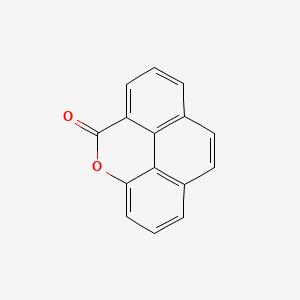 5H-Naphtho[8,1,2-cde]chromen-5-one chemical structure (CAS 23702-49-0)