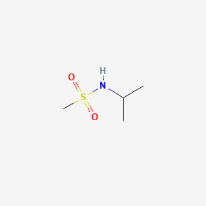N-(Propan-2-yl)methanesulfonamide chemical structure (CAS 23705-43-3)